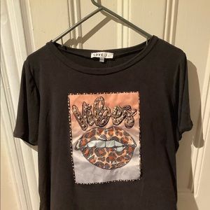 “Vibes” black shirt